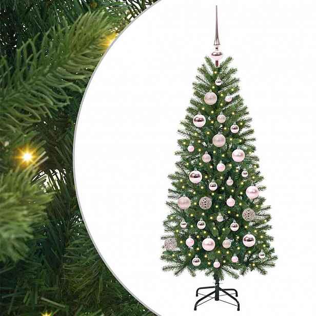 vidaXL Umělý vánoční stromeček Zelená 120 cm PE a PVC