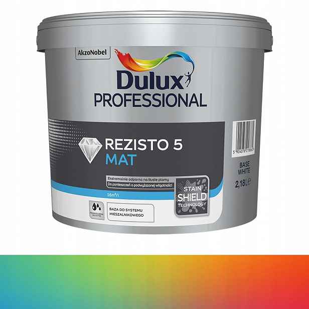 Barva barva na stěny Professional Dulux Rezisto 5 2,18L Ral Ncs