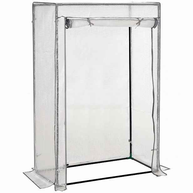 Outsunny FOLIOVÝ SKLENÍK, 101L x 50Š x 150V cm