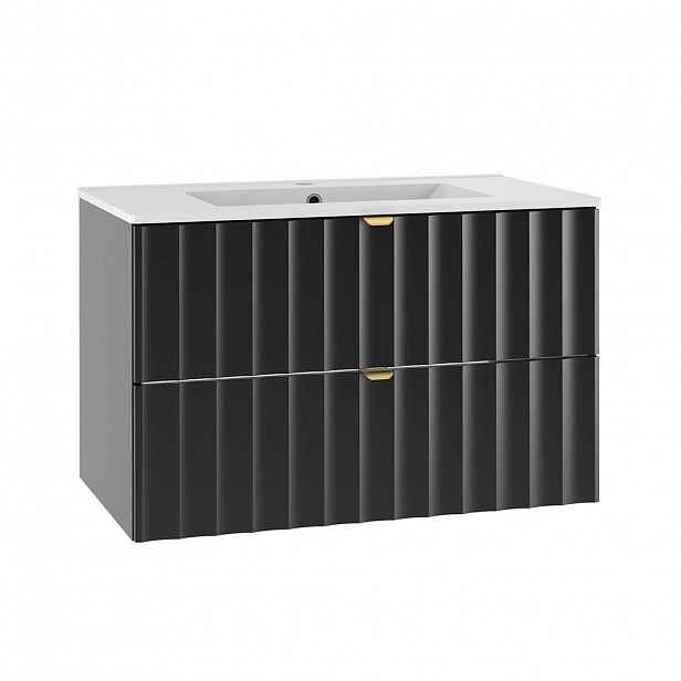 Petits-meubles UMYVADLO 80cm Lexa Černá