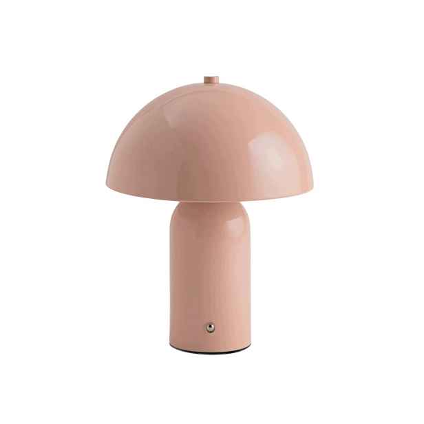 Stolní lampa Aurex retro kopule růžová 20x20x24,5 cm Homla