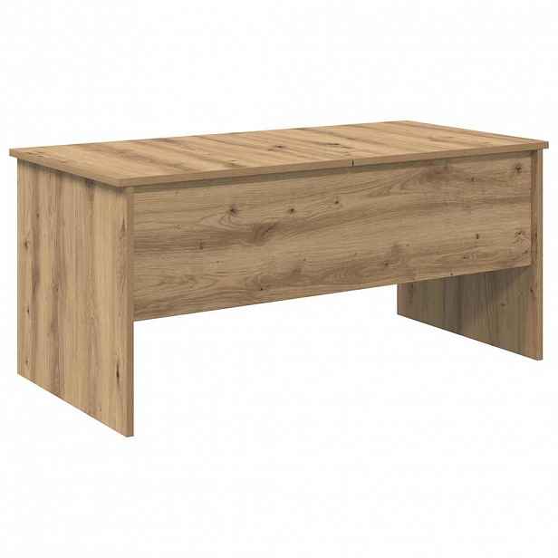 vidaXL Konferenční stolek Artisanový dub 102 x 50,5 x 46,5 cm