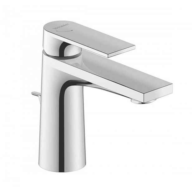 Duravit Tulum - Umyvadlová baterie s výpustí, FreshStart, chrom TU1011001010