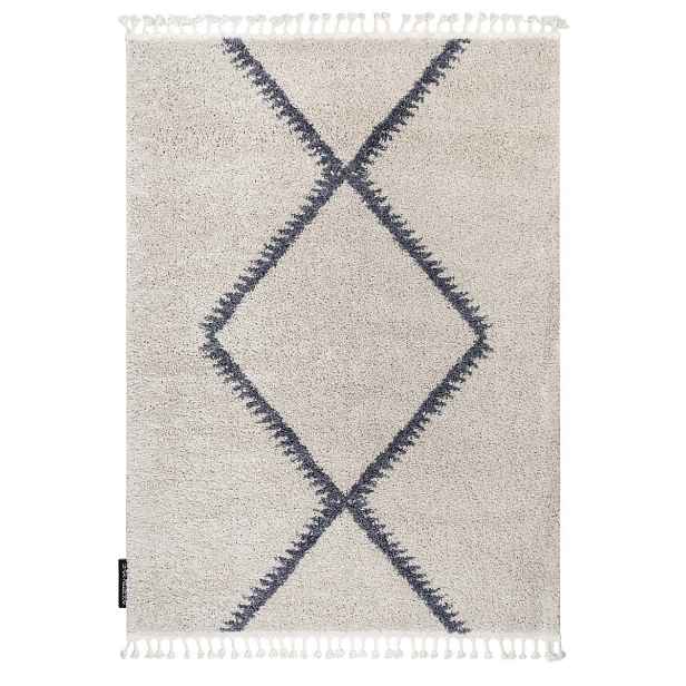 Kusový koberec Berber Maknes B5910 cream and grey, 140x190, béžová, ložnice, Dywany Łuszczów