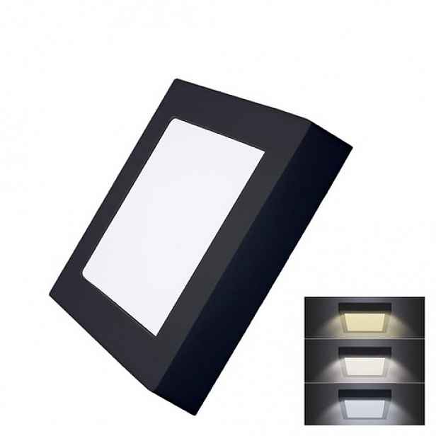 LED světelný panel Solight černá WD171-B