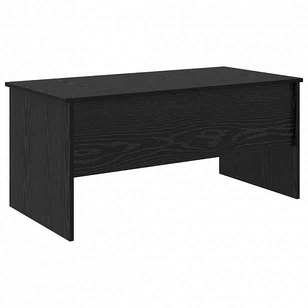 vidaXL Konferenční stolek Černý dub 102 x 50,5 x 46,5 cm