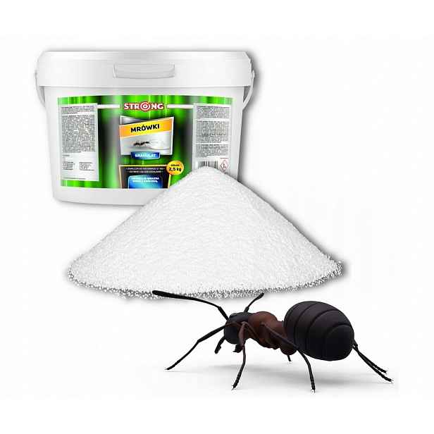 Jed proti mravencům, přípravek na mravence 2,5 kg, Připravený K Použití