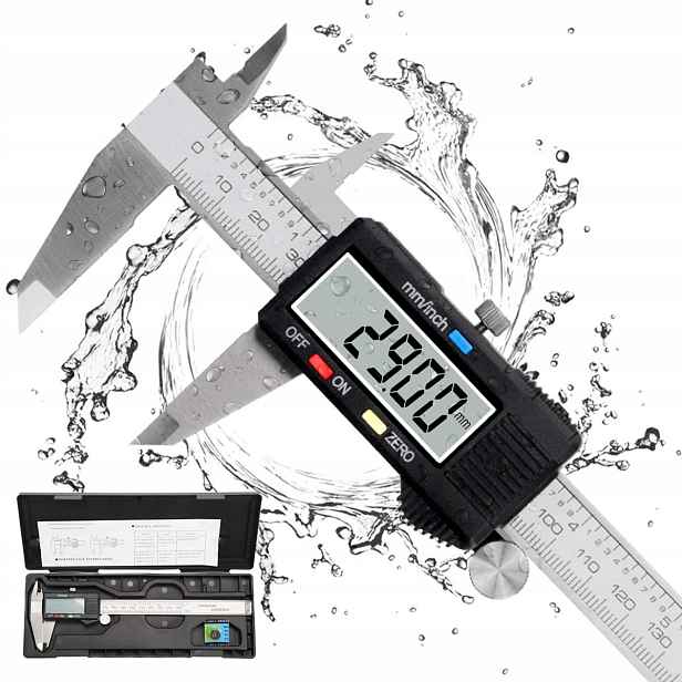 Přesné digitální posuvné měřítko 150 mm Qfun AH10031