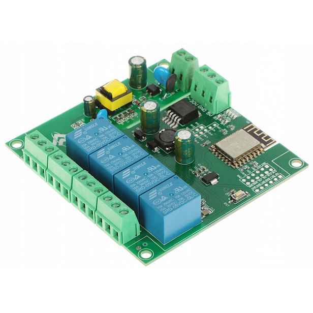 Reléový Modul ESP12-4R-MV Wi-Fi