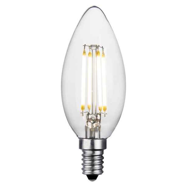 Teplá žárovka E14, 2 W Standard – Fischer & Honsel