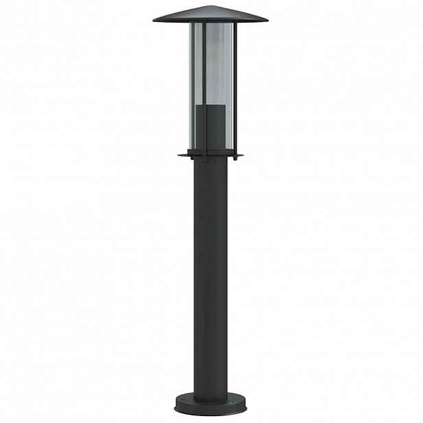 vidaXL Venkovní stojací lampa černá 60 cm nerezová ocel