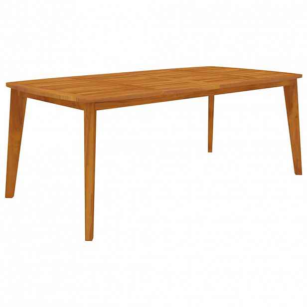 vidaXL Zahradní stůl 200 x 100 x 75 cm masivní akáciové dřevo