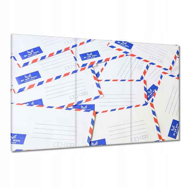 Obrazy 120x80 Stoh air mail obálka