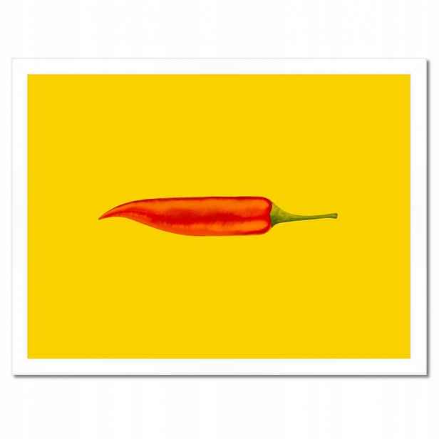 Plakáty v rámu 40x30 Červená chilli paprička