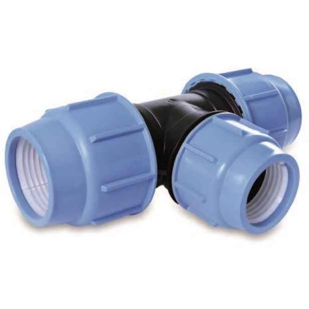 T-rozdělovač Pe 110-90-110 mm Blue Seal PN10