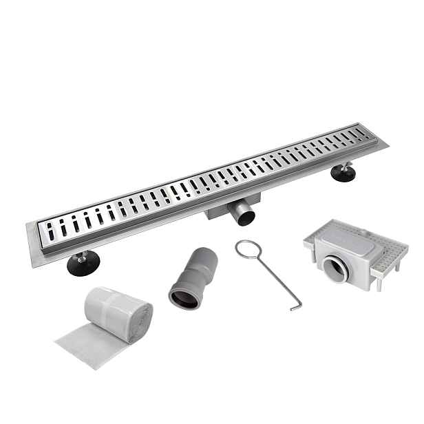 Žlab sprchový nerezový Mereo CZ114 WAVE 50 cm