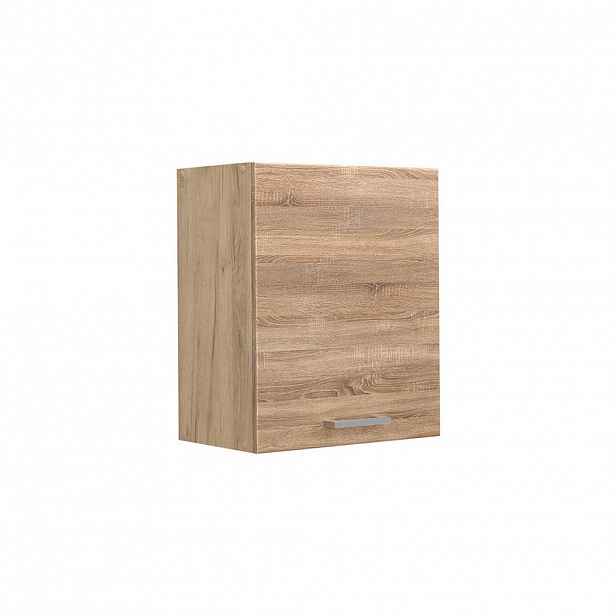 Vicco VĚŠÁK NA STĚNU R-Line, Sonoma/Zlatý mocný dub, 50 cm