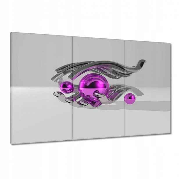 Obrazy 120x80 Fialové koule v ruce