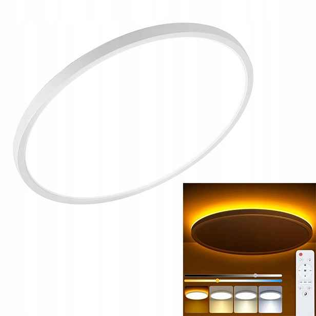 stropní svítidlo Led Stropní Svítidlo Ring Bílá regulace Barvy Světla Moderní 24W