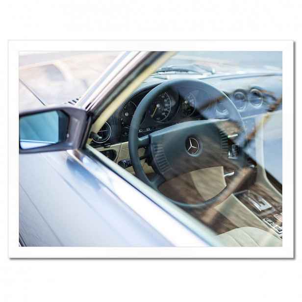 Plakáty v rámu 40x30 Mercedes 450 Slc Klasika