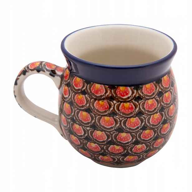 Hrnek český barel 330 ml Umělecká keramika Bolesławiec U4987 Ornament