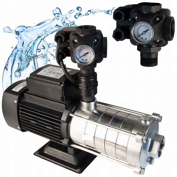 Pompa S Příslušenstvím pro vodu Alpinox Inox Hydroforu 7800 l/h 1100 W Výkon Premium