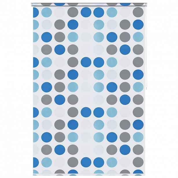 vidaXL Sprchová roleta 140 x 240 cm kruhový vzor