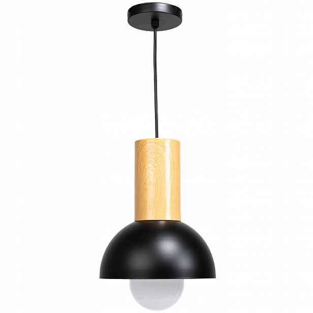 Závěsná Stropní Lampa Kovová, Černá