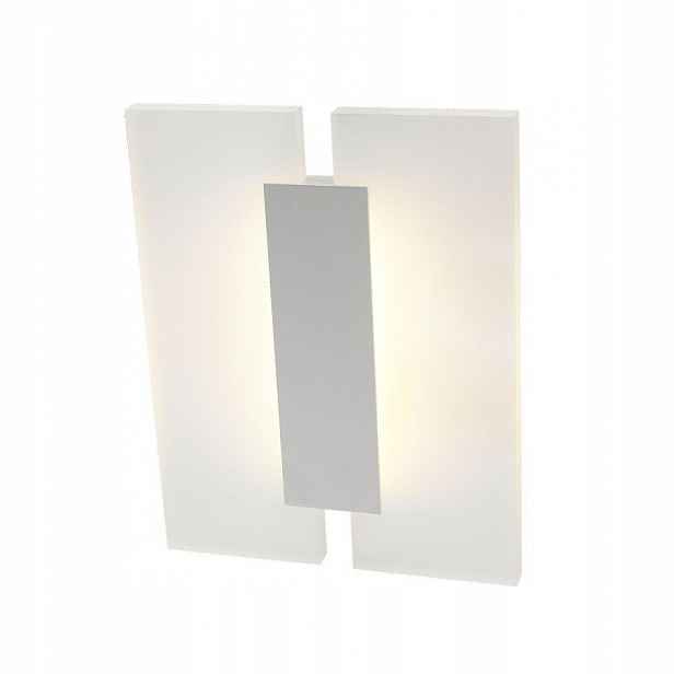 Nástěnné Led svítidlo Bílé 2 Zdroje 3000K 22 cm do ložnice Jacob Italux