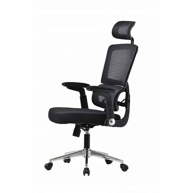 Ergonomická Kancelářská Otočná Židle Novis Černá