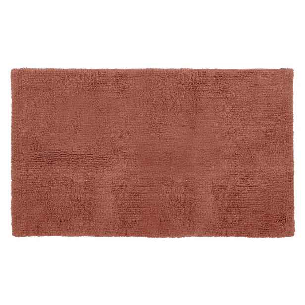 Koupelnová předložka v cihlové barvě 100x60 cm Riva - Tiseco Home Studio