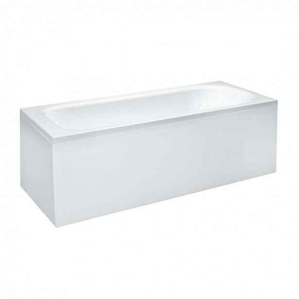 Laufen Solutions - Vana s konstrukcí a L-panelem levým, 170x70 cm, bílá H2225050000001
