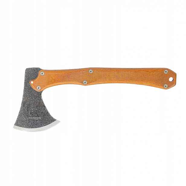 Toporek Sekera Condor Mountain Pass Ocel Uhlíková Bushcraft Las Terén