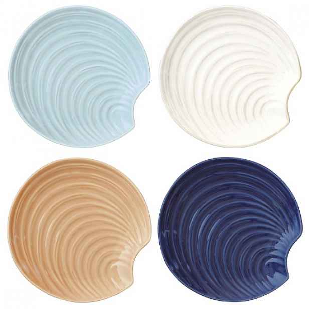 Porcelánový talíř, 21 cm, "Coquillages" - Easy Life