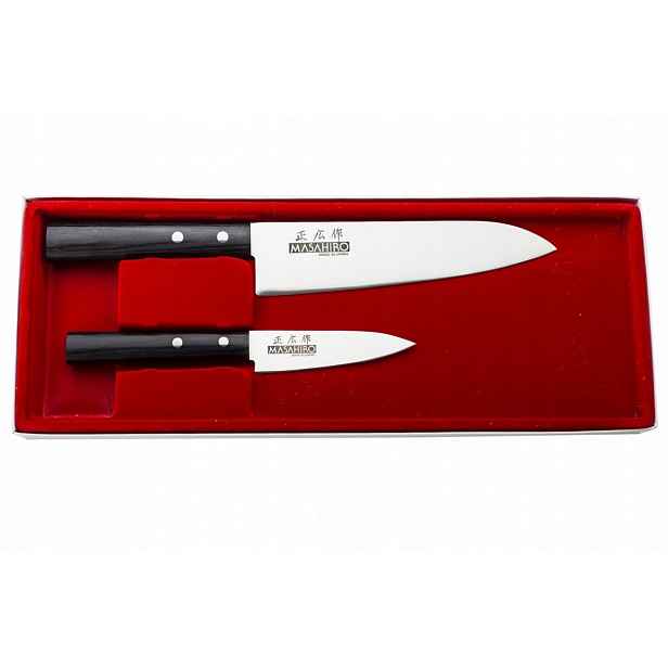 Sada 2 nožů Masahiro Sankei Chef 18cm Nůž na loupání 9 Cm MBS-26