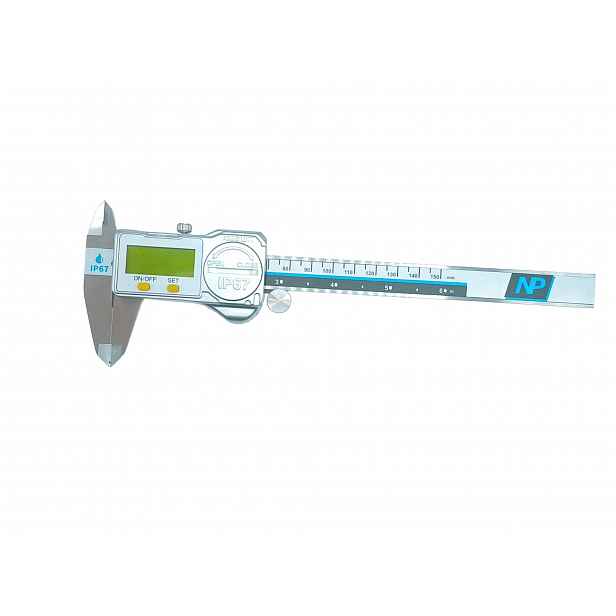 třída IP67 Voděodolná Np Tools posuvné měřítko IP67 Elektronický rozsah 0-150 mm