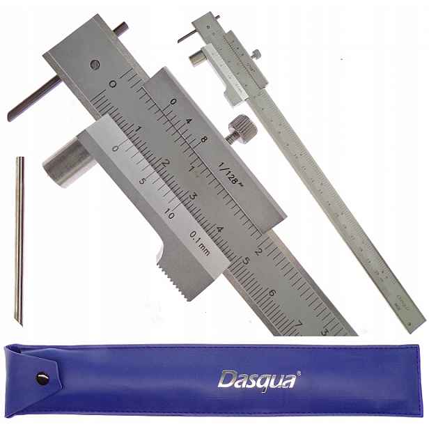 Trasovací Posuvné Měřítko S Perom 200 mm 0-200 L200 0,1 Pero Inox