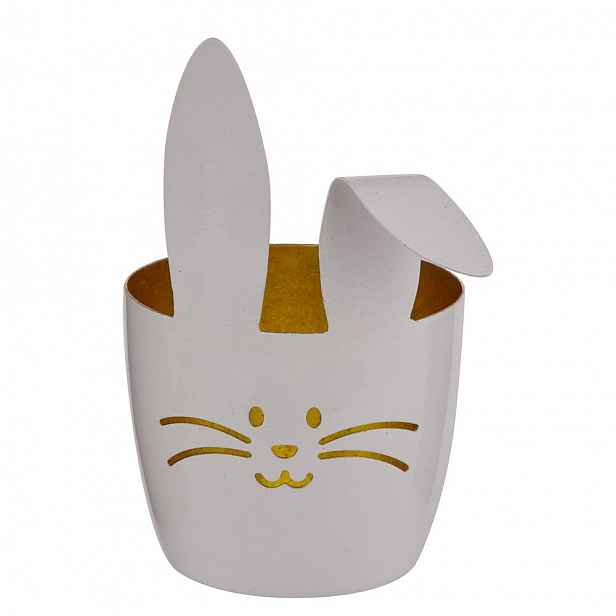 Butlers EASTER Lucerna králíček s ušima - bílá