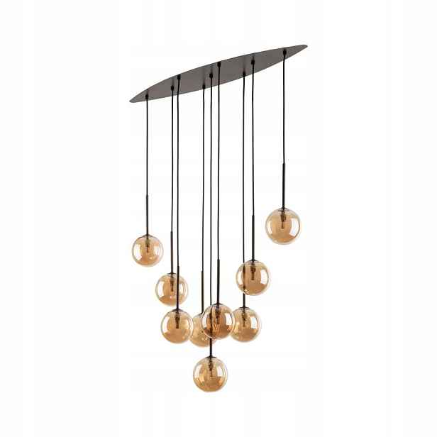 Závěsné svítidlo Bronz 74 cm 9 zdrojů G9 Regulace výšky Tk Lighting