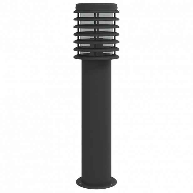 vidaXL Venkovní stojací lampa černá 60 cm nerezová ocel