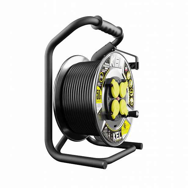 Prodlužovací Kabel Bubnový 50 m 3x1,5 W-99277 Kel