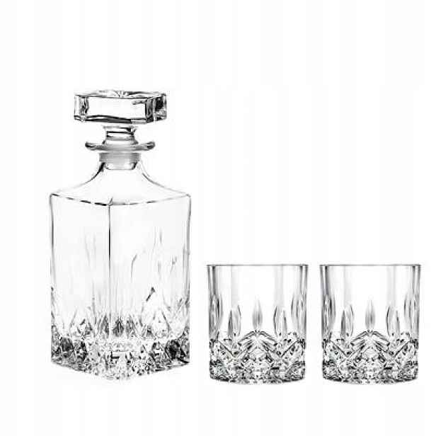 Rcr Opera 262110 Sada Pro Whisky: Karafa 2 Sklenice
