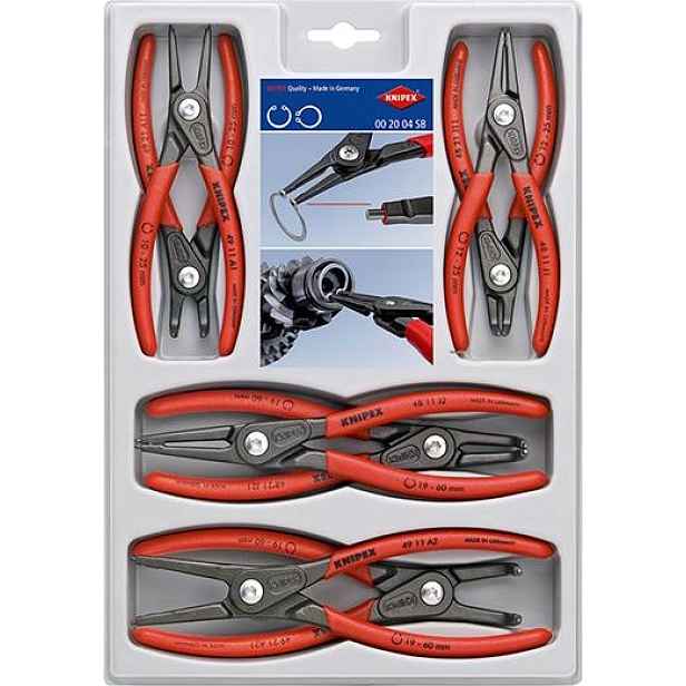 Sada přesných kleští Seger 8 ks 00 20 04 Sb Knipex