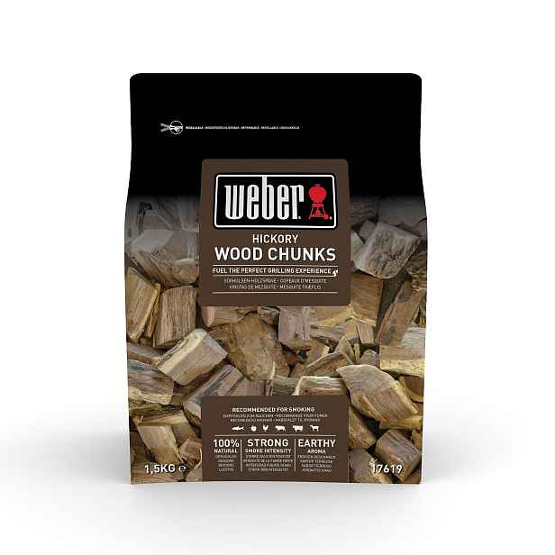 Weber dřevěné špalíky k uzení - HICKORY