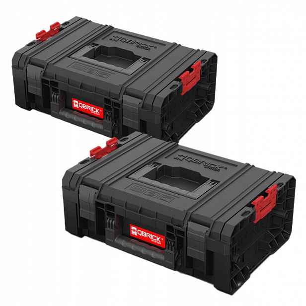 Qbrick System Pro TechnicianCase2.0 kufr černý box na nářadí x2