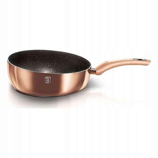 Berlingerhaus Rosegold Metallic Line Pánev prohazovací, 26 cm