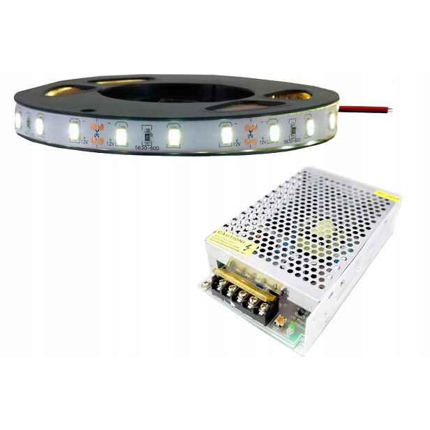 Set 300 Led nábytková páska 5630 bílá Přírodní 5 m
