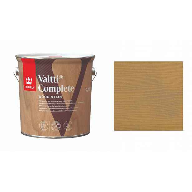 Tikkurila Valtti Complete 2,7L 5064 Heina – Rozpouštědlový Lak