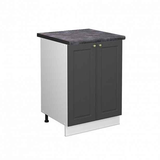 Vicco SPODNÍ SKŘÍŇKA KUCHYŇSKÉ LINKY Fame-Line Anthrazit-Gold Landhaus 60 cm , PD Antracit