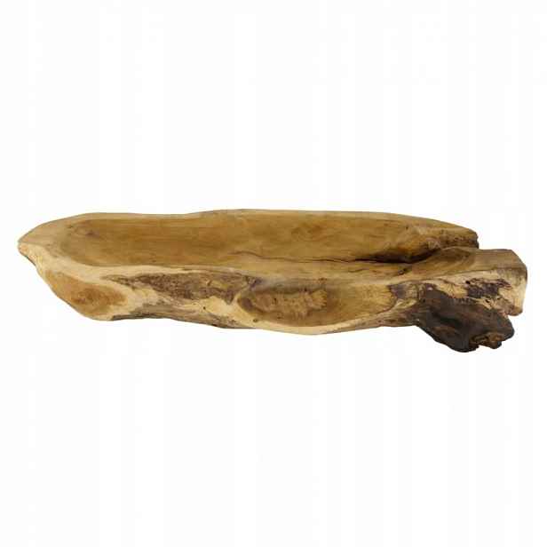 Miska z teakového dřeva 58x18x8 cm